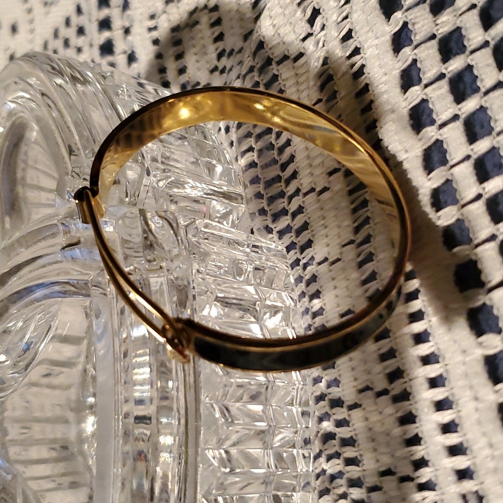Enameled Cuff Bracelet